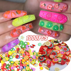 nail decoration, polymer, nail decals, Flowers
