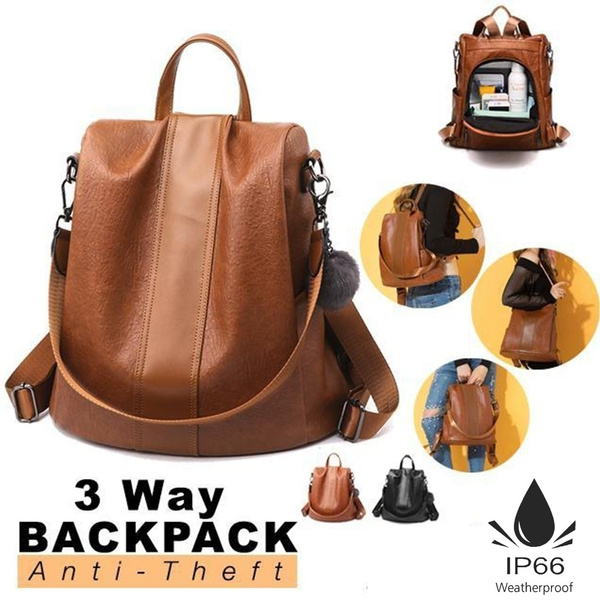 leather college bag for girls