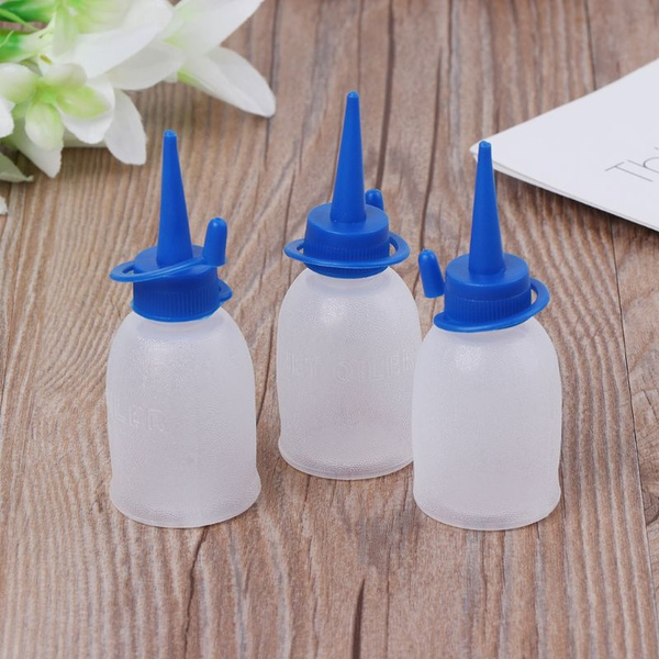 10Pcs Plastic Squeeze Bottle Small Squirt Jet Sauce Condiment Ketchup Mayo  Oil kits MON