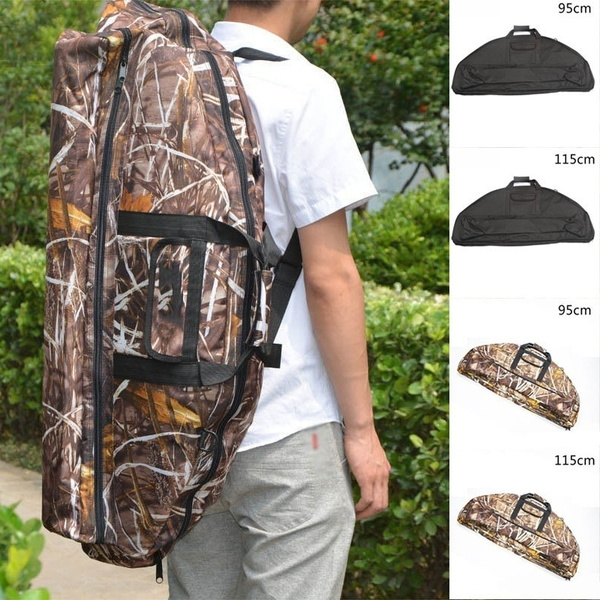 Camouflage Compound Bow Bag Archery Arrow Carry Case Hunting Quiver Holder Backpack Wish