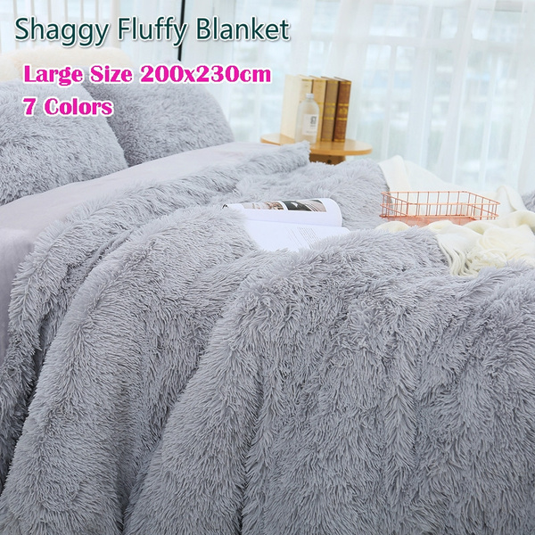 Extra large fluffy discount blanket