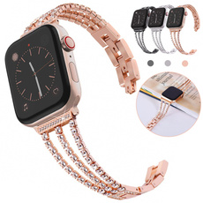 stainlesssteelsparklyforapplewatchband, iwatchseries4bands40mm, applewatch38mmstrap, Apple