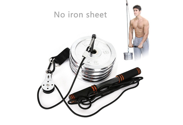 Fitness Arm Muscle Trainer Biceps Triceps Pull Rope Wrist Roller Forearm Hand Gr Fitness Arm Muscle Trainer Biceps Triceps Pull Rope Wrist Roller Forearm Hand Gr