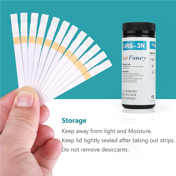 Parameter Urinalysis Test Strips 150ct Urinary Tract Infection Test Strips Test For Leukocyte 7669