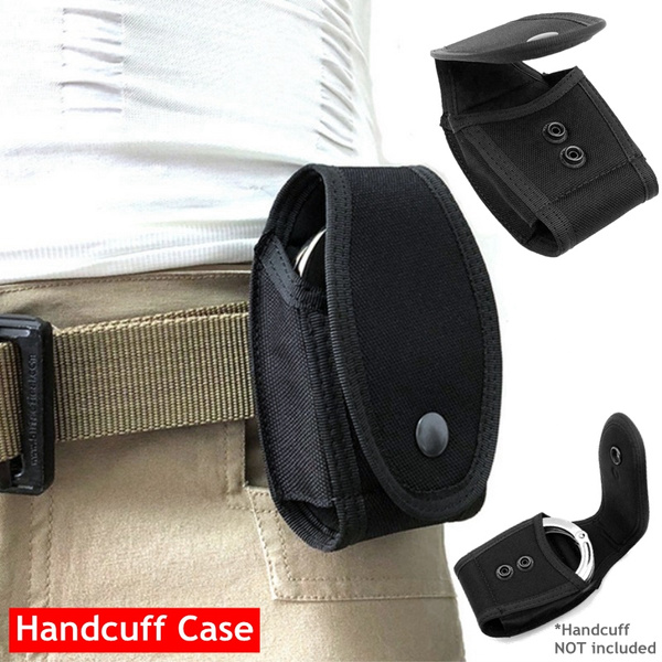 Single Handcuff Case Police Security Duty Nylon Handcuff Pouch Case Black Nice 