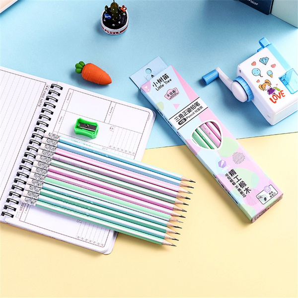 12pcs/set Colorful Drawing Pencils For Kids