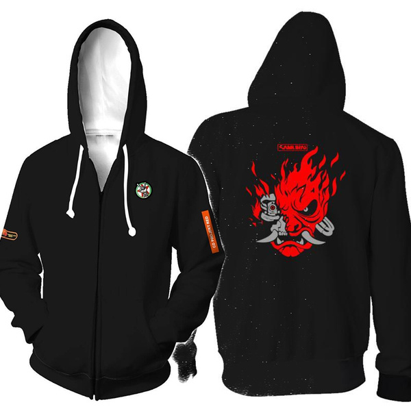 Samurai hoodie cyberpunk 2077 hot sale