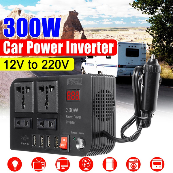 Car Charger Dual USB Auto Car Charger Vehicle Power Inverter