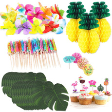tropical, Flowers, Umbrella, Garden