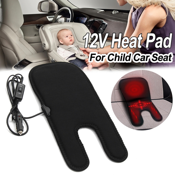 12v Heated Children Car Seat Cushion, Baby Car Seat Cushion Cover