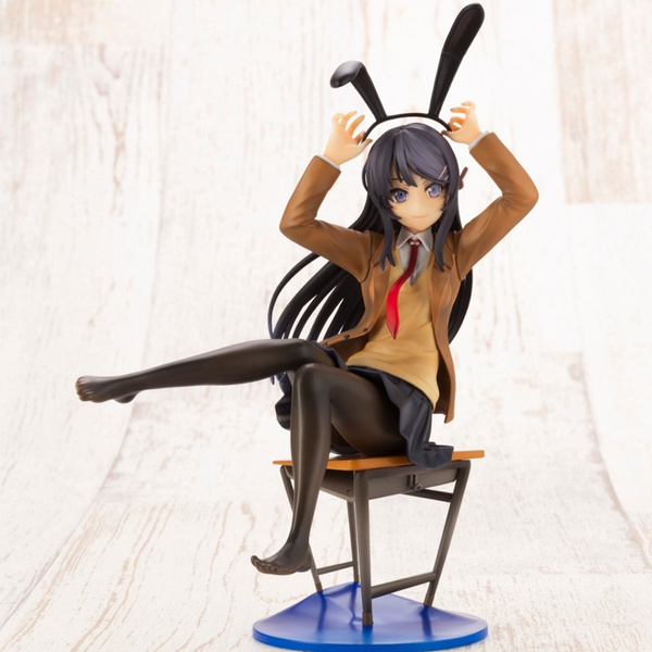 Senpai Sakurajima Mai Anime Anime Rascal Does Not Dream Of Bunny Girl Action Figures Toy Anime Figure Wish