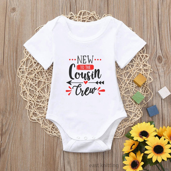 new to the cousin crew onesie