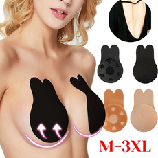 push up bra, rabbit, women underwear, Silicone