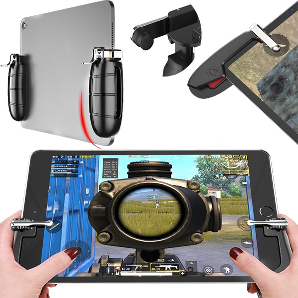 Ipad Tablet Handle Assist Gamepad Tablet Shooting Game Controller Pubg Mobile Phone Joystick Game Controller Wish