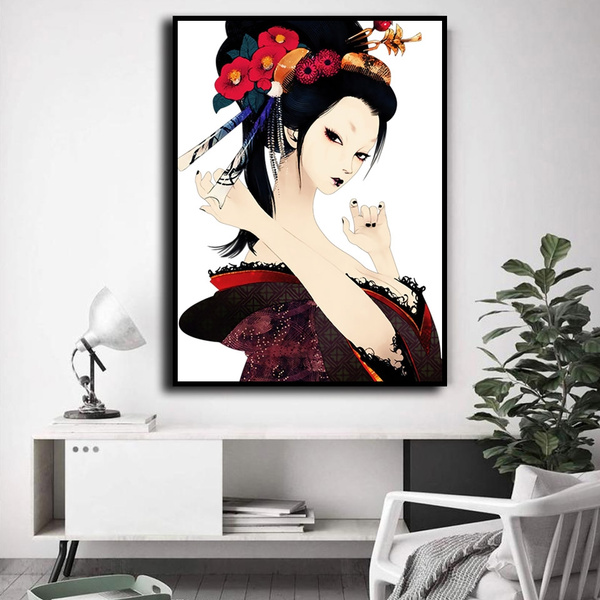 Memoirs of a Geisha Japanese Anime Art Drawing Painting Nordic ...