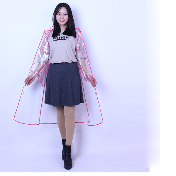 Womens on sale transparent raincoat