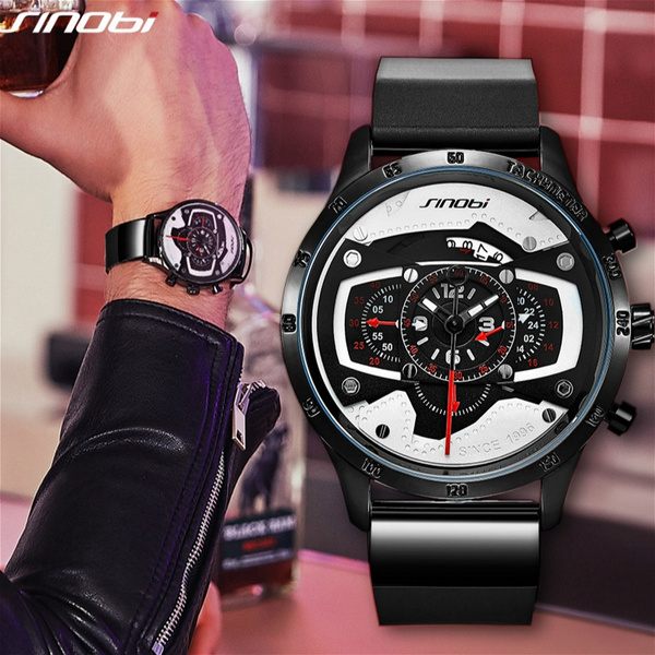 SINOBI Fast & Furious Chrono Waterproof Quartz Watch – ilovealma