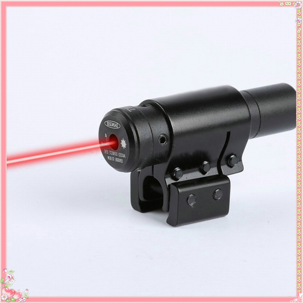 Hunting Rifle Tactical Scope Red Laser Sight Beam Dot For 11mm-20mm Rail Mount 