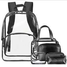 simplebackpack, School, Beauty, transparent backpack