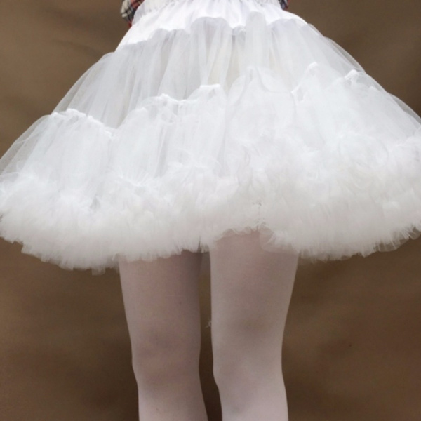 Women's 50s Vintage Petticoat Crinoline Tutu Underskirts 26" Length - View #6