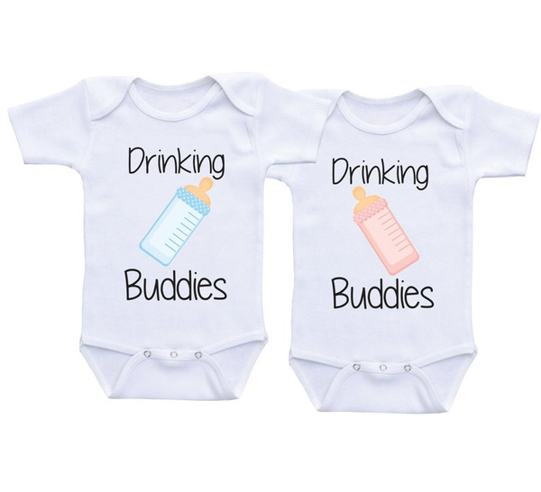 Boy girl twin onesies hot sale