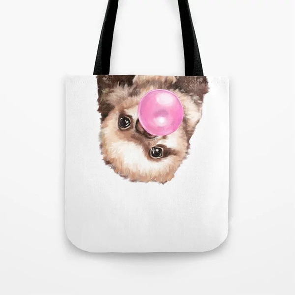 sloth book bag