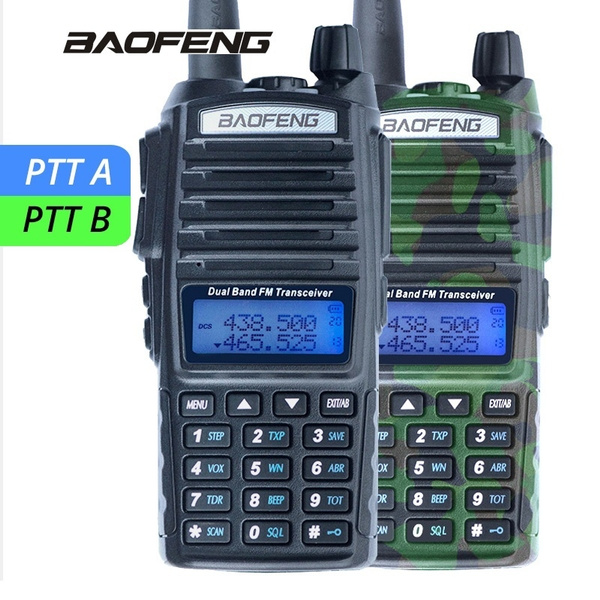 Baofeng UV82 Walkie Talkie UV 82 Portable Two way Radio Dual PTT CB