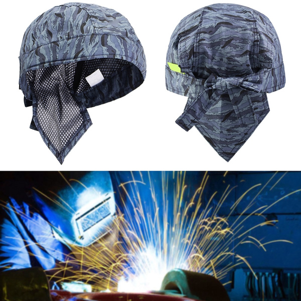 Elastic Welding Hat Sweat Absorption Welders Welding Protective Hat Cap