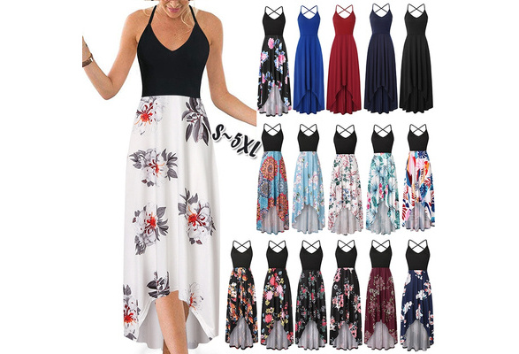 UWBACK Baby Girls Dresses Sleeveless Floral Printed Summer Sling Sundress for Baby Girls