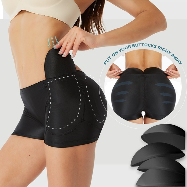 Plus Size Padded Control Panties Woman Body Shaper Big Buttock