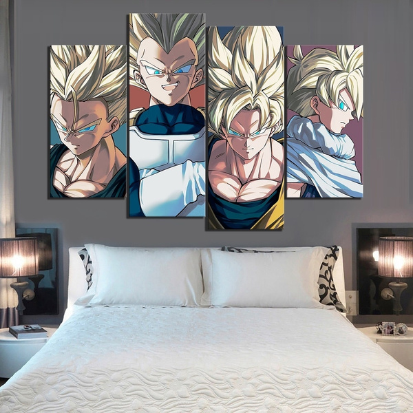 Dragon Ball Z Photo Poster A3 Print Only Anime Bedroom Pictures Cartoon Wall Art 