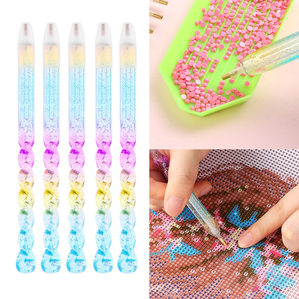 Diamond Painting Pen Diamond Painting Accessories Cross Stitch Point Drill  Pens