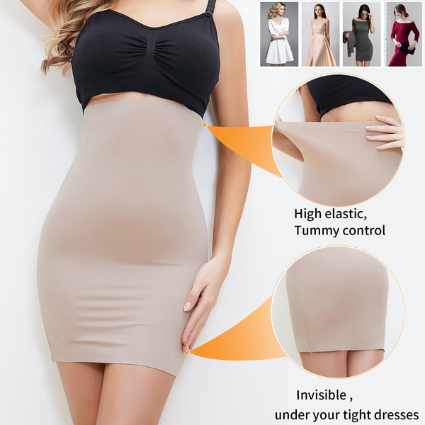 Women's Shapewear Slips for Under Dresses Tummy Control Dress