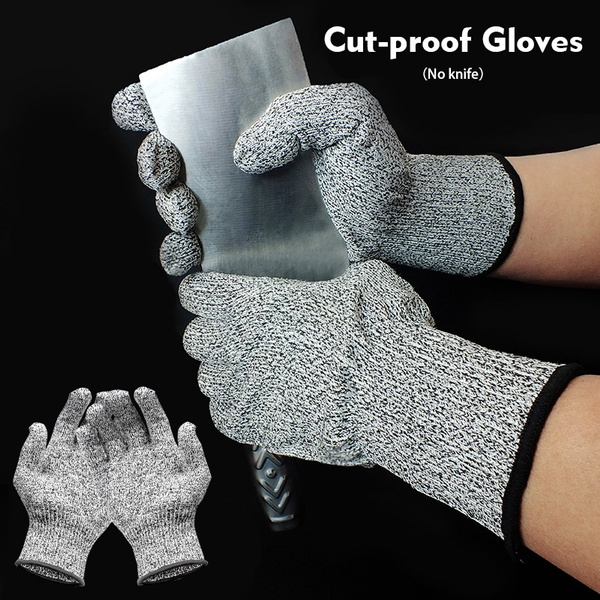 Cut-proof Safety Gloves Breathable Comfort Kitchen Work Gloves ,Butcher  Carpenter Work Gloves Mechanical Cut-proof Gloves