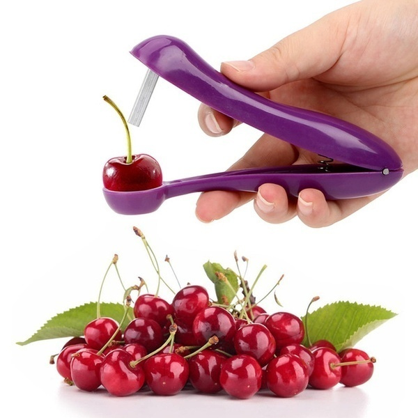 UU19EE Nordic Cherries Creative Kitchen Gadgets Tools Pitter Cherry Seed Tools Fast Enucleate Keep Complete Creative Tools 