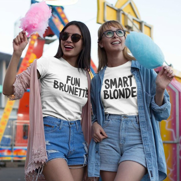 Brunette and blonde hot sale best friend gifts