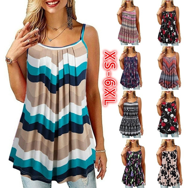 summer tops plus size