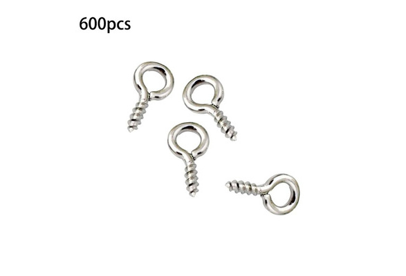 Lot Small Tiny Mini Eye Pins Eyepins Hooks Eyelets Screw Threaded Clasps  Hooks Jewelry Making Accessories5329495 From Myzc, $20.1