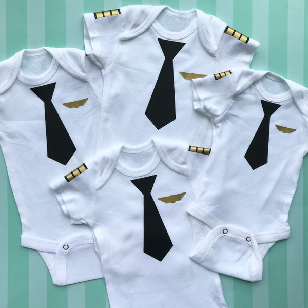 baby pilot costume