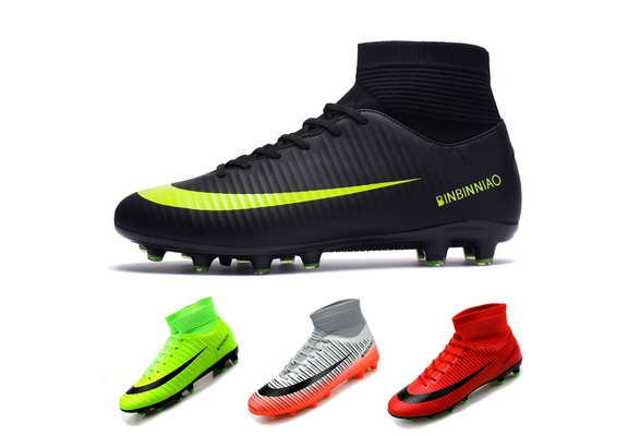 Men's Breathable Soccer Shoes, Professional Pointed Football Shoes