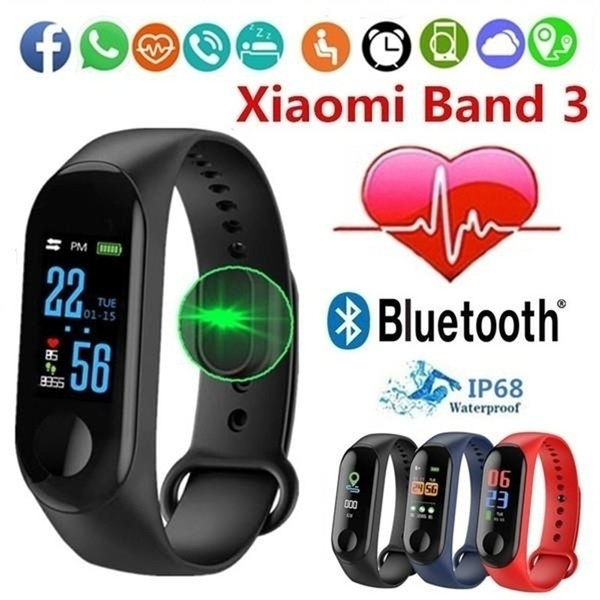 M3 fitness tracker smart best sale sport band