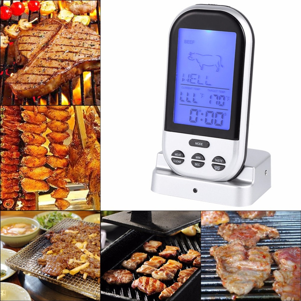 Digital Meat BBQ Thermometer for Kitchen Oven Food Cooking Barbecue Grill