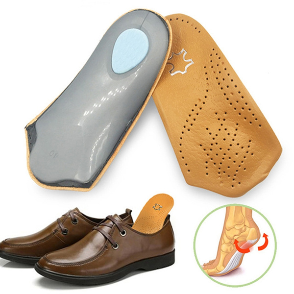 Half Arch Support Orthopedic Insoles Flat Foot Correct Feet Care Shoe