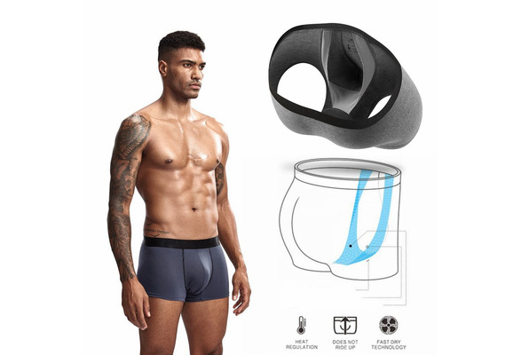 Merk Heren Boxershorts Modal Zacht Ondergoed Aparte Zakjes Dual Pouch  Trunks met Fly Therapie Gezondheidszorg Boxerbriefs | Wish