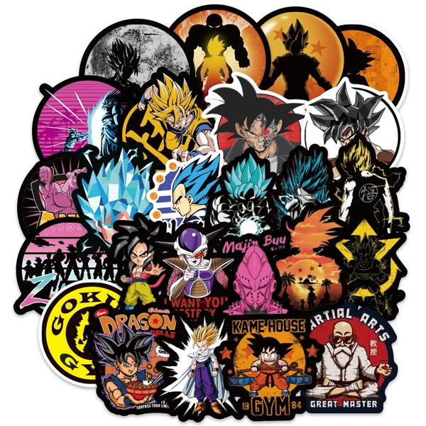 Dragon Ball Sticker Super Sayajin 4 Goku Hero Anime Decal Phone