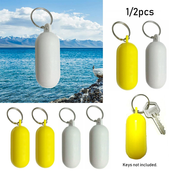 1/2pcs High quality Rowing Boats Tool Water Sports Accessories Keys buckle Floating Key ring Float Canal Keychain Fender Kayak keyring | Wish
