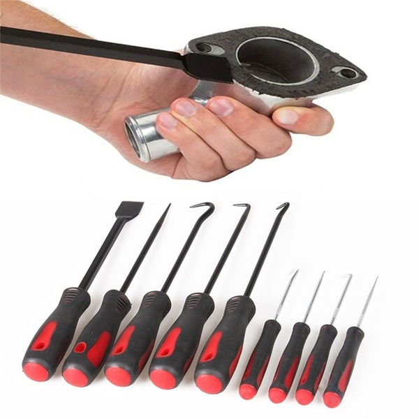 9pcs O Ring Pick Tool Removal Oil Seal Pick Set Tools Hook Pick Remover Kit Automotive Long Hook Tool Wish