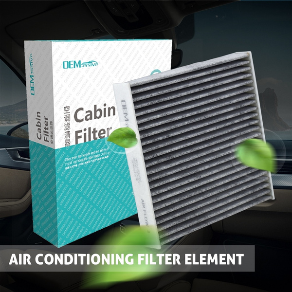 Car Activated Carbon Cabin Air Conditioning Filter For Honda City Civic X  CR-Z Fit 3 4 HR-V Insight 80292-TF0-G01 2014 2015 2016  Wish