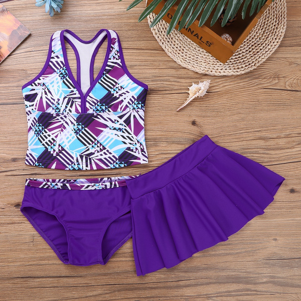 Tankini with Skirt Swimsuits