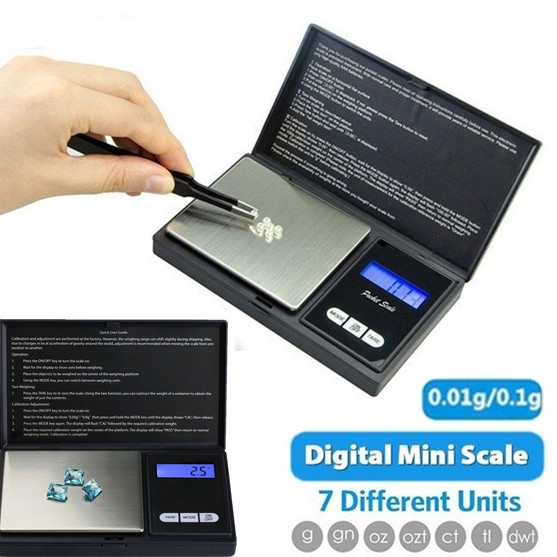 Electronic Digital Pocket Scale 0.01g Precision Mini Jewelry